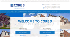 Desktop Screenshot of core3pm.com